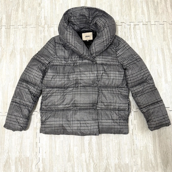 Jason Wu Plaid Puffer Coat - Picture 5 of 15